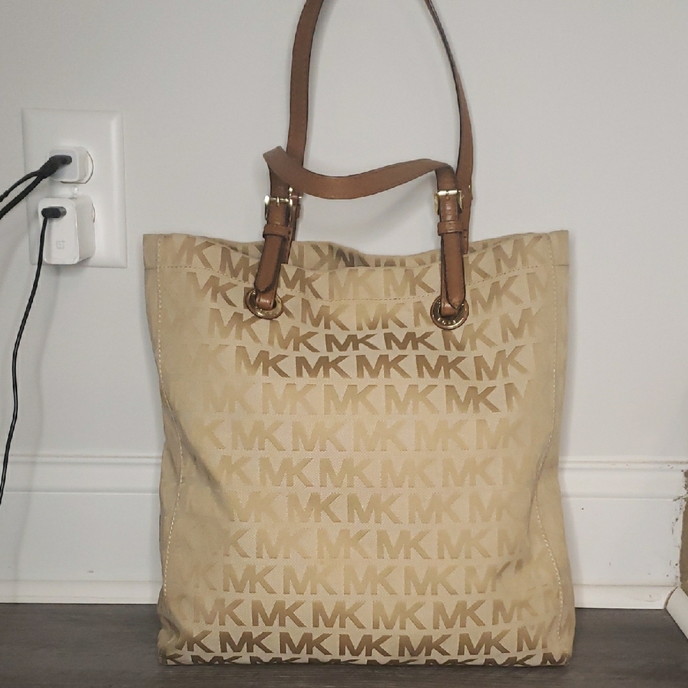Michael Kors Tan Tote Bag